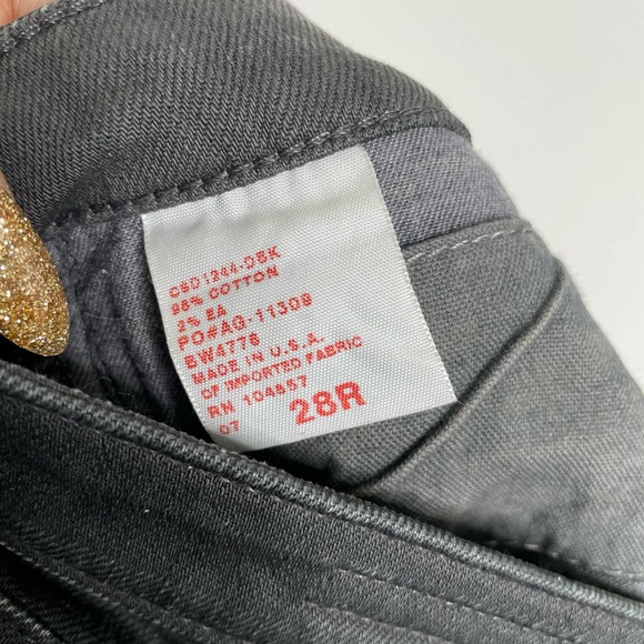 AG ADRIANO GOLDSCHMIED | Ripped Straight Leg Jeans | 28 - Picture 5 of 5